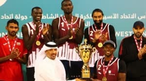 قطر ولبنان يتوجان بغرب آسيا