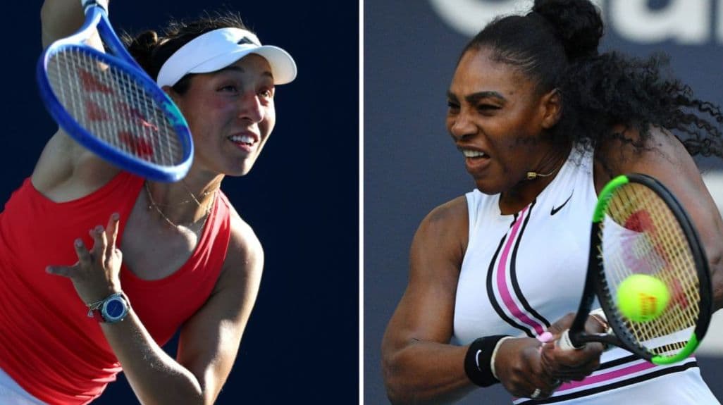 جيسيكا بيجولا وسيرينا ويليامز