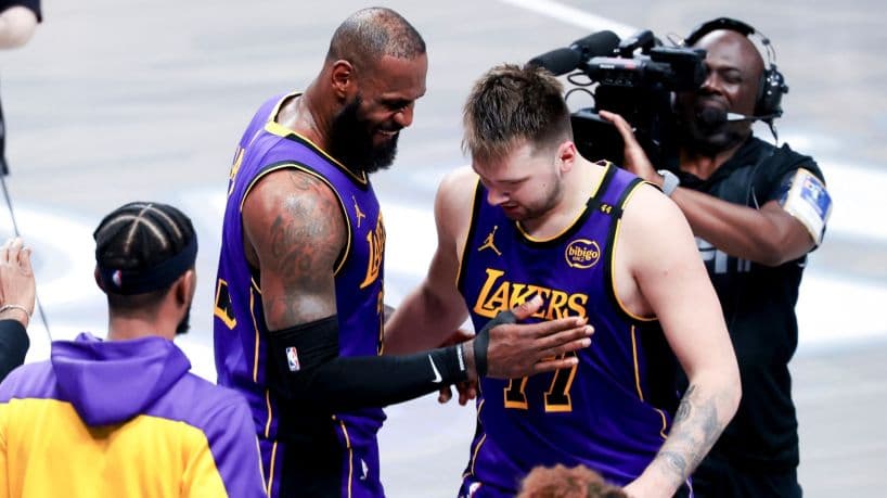 لوكا دونسيتش وليبرون جيمس