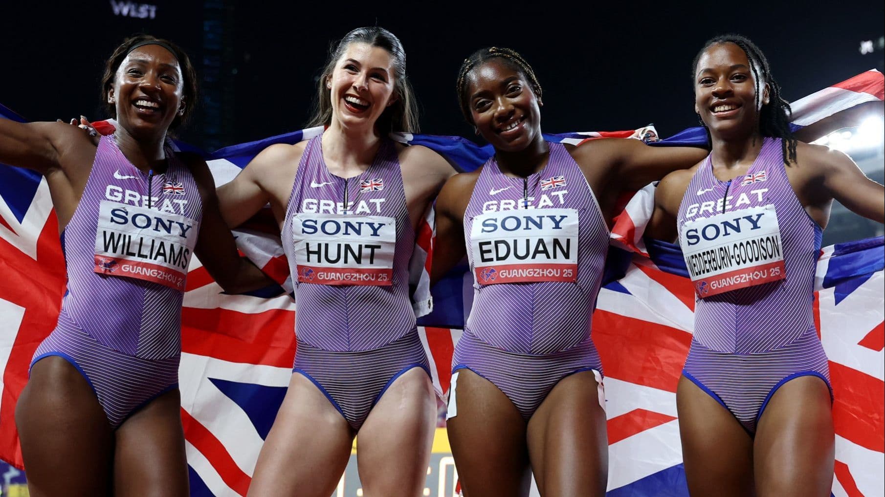 فريق انجلترا للتتابع للسيدات