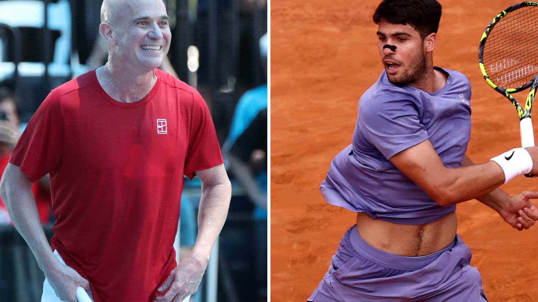 اغاسي والكاراز