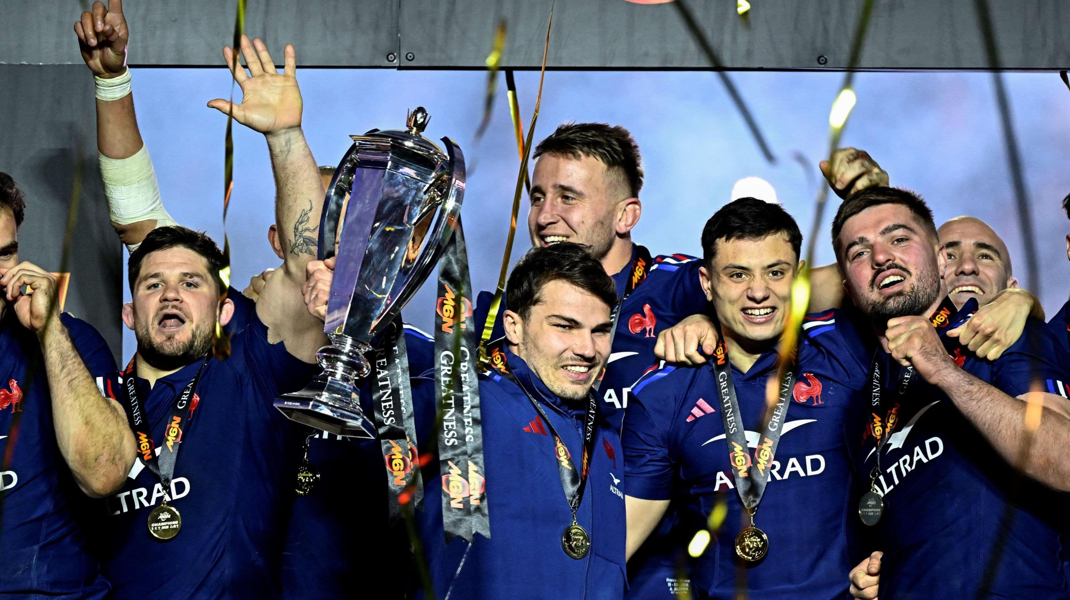 فرنسا فازت بلقب بطولة الأمم الستة لعام 2025