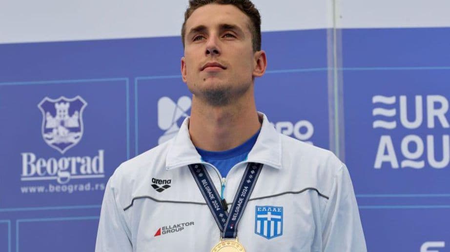 فاز كريستيان جكولومييف بلقب بطولة أوروبا للسباحة الحرة في سباق 50 مترًا في يونيو