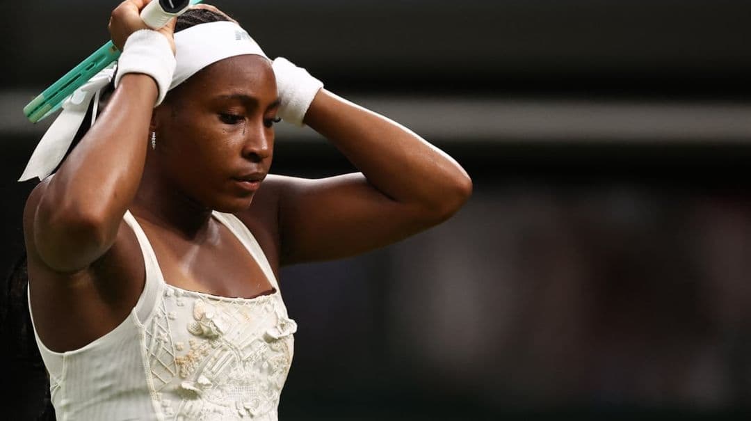 كوكو جوف خارج ويمبلدون