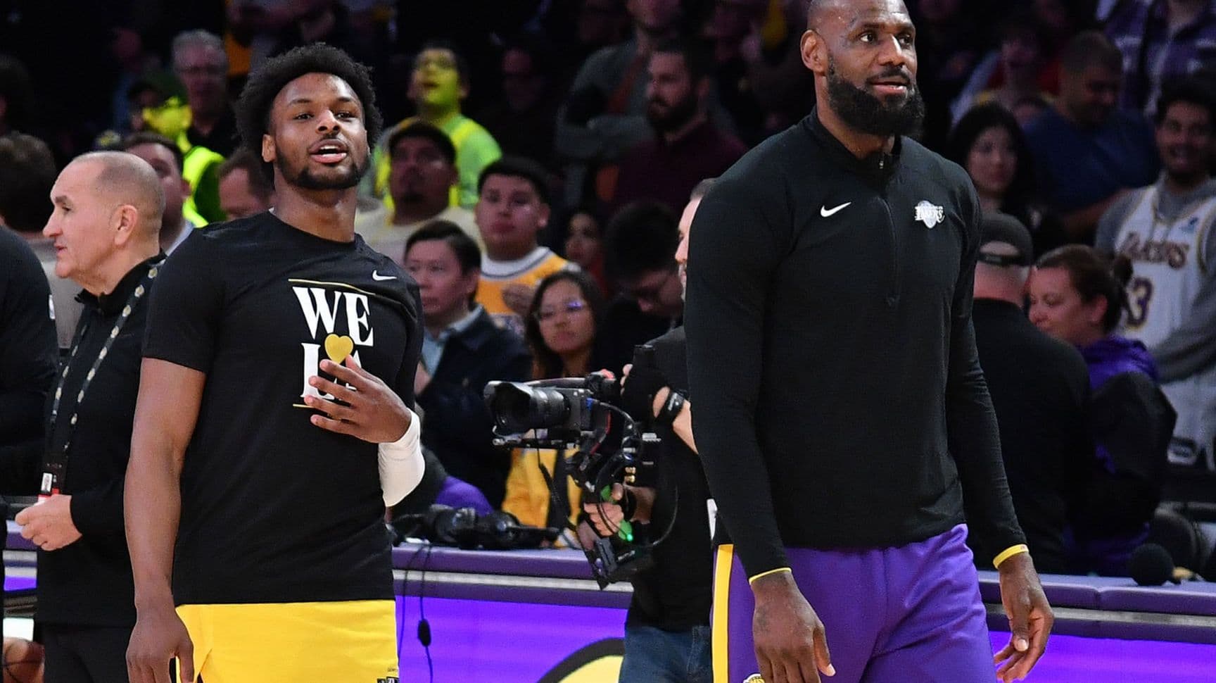 بروني وليبرون جيمس