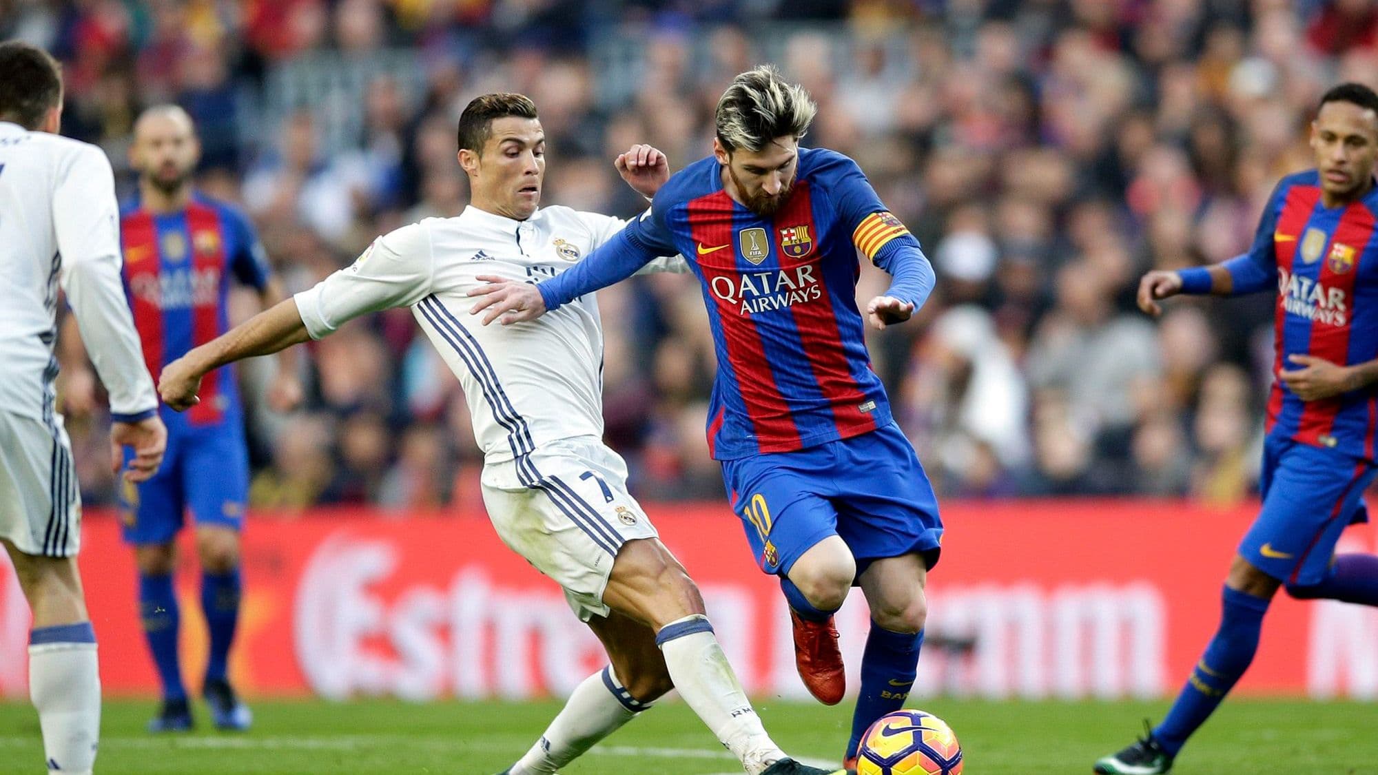 ميسي ورونالدو