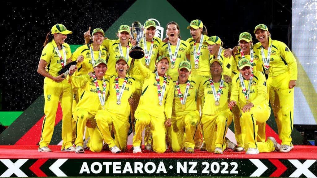 أستراليا تحتفل بفوزها بكأس العالم 2022