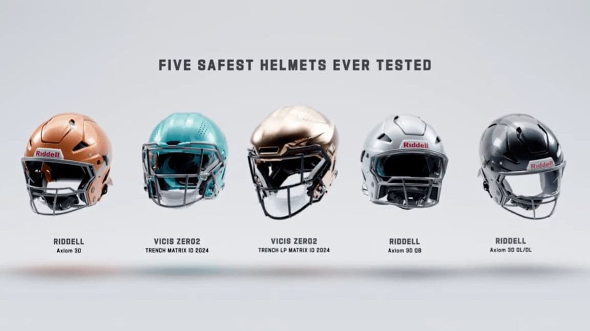 خوذ الحماية في دوري كرة القدم الامريكية