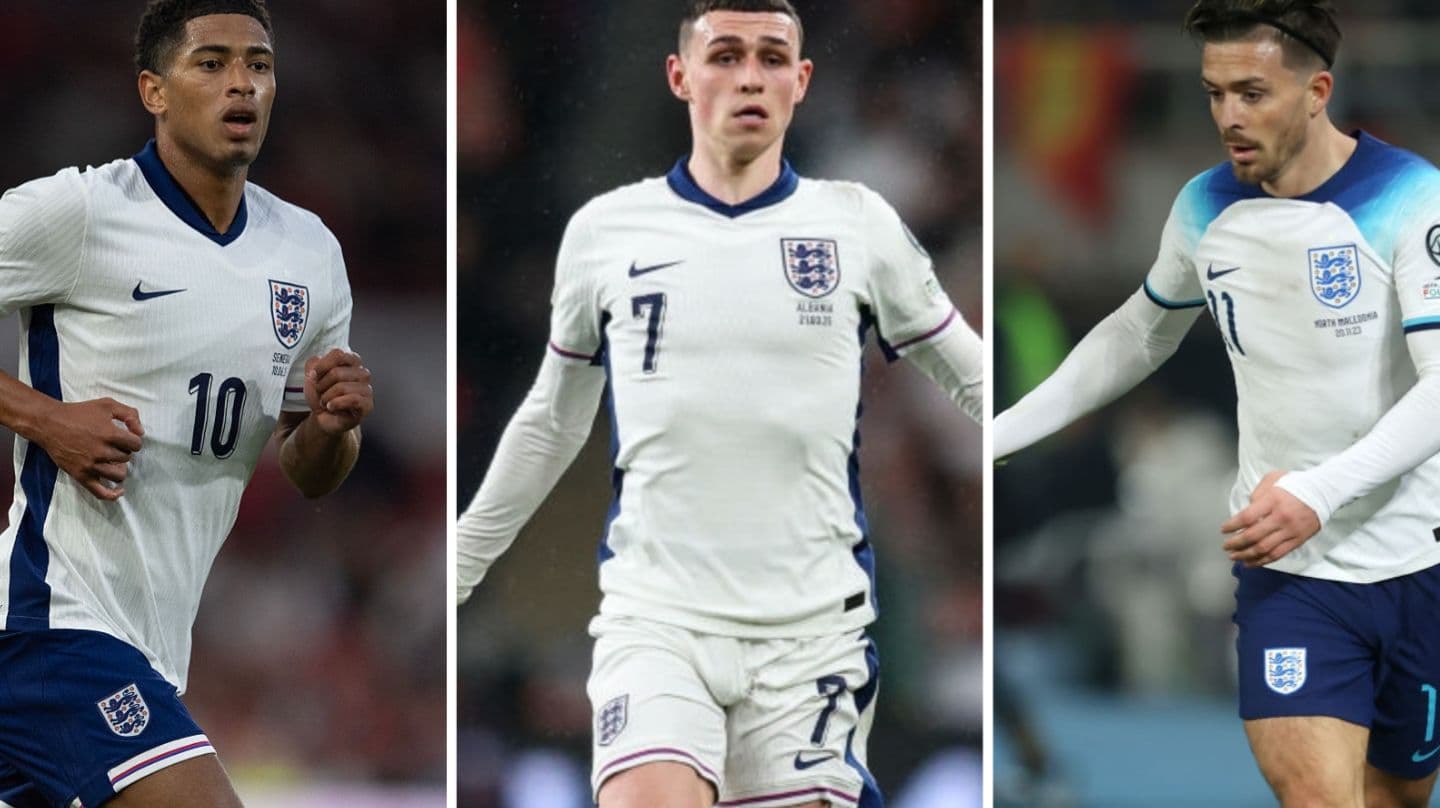 جود بيلينجهام وفيل فودين وجاك جريليش