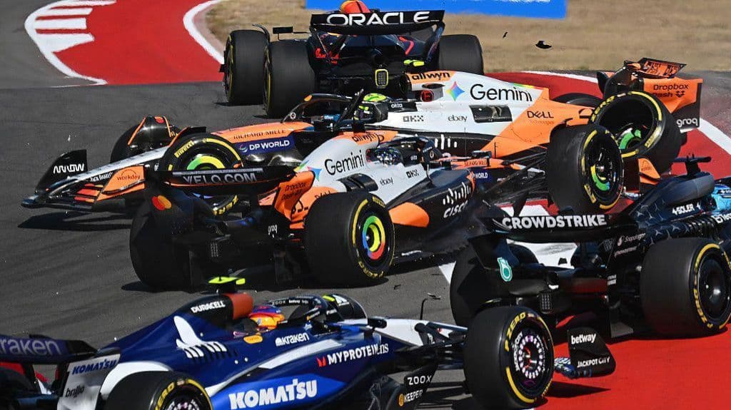 حادثة الاصطدام في سباق امريكا