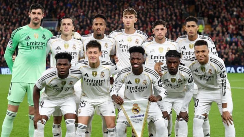 لاعبو ريال مدريد