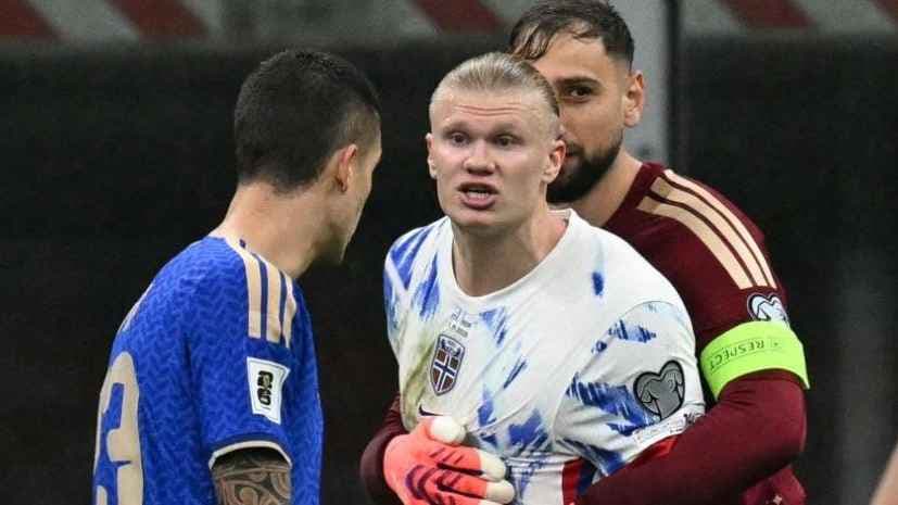 هالاند ومانشيني