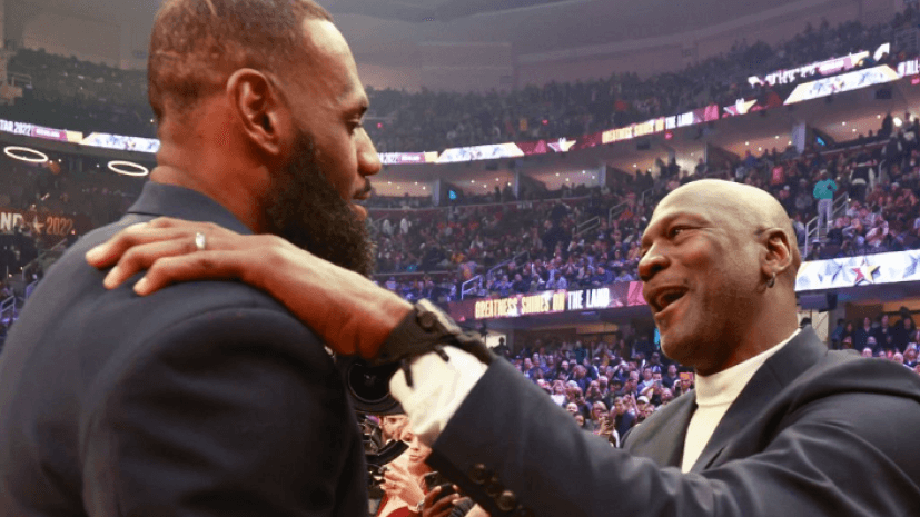 ليبرون وجوردان