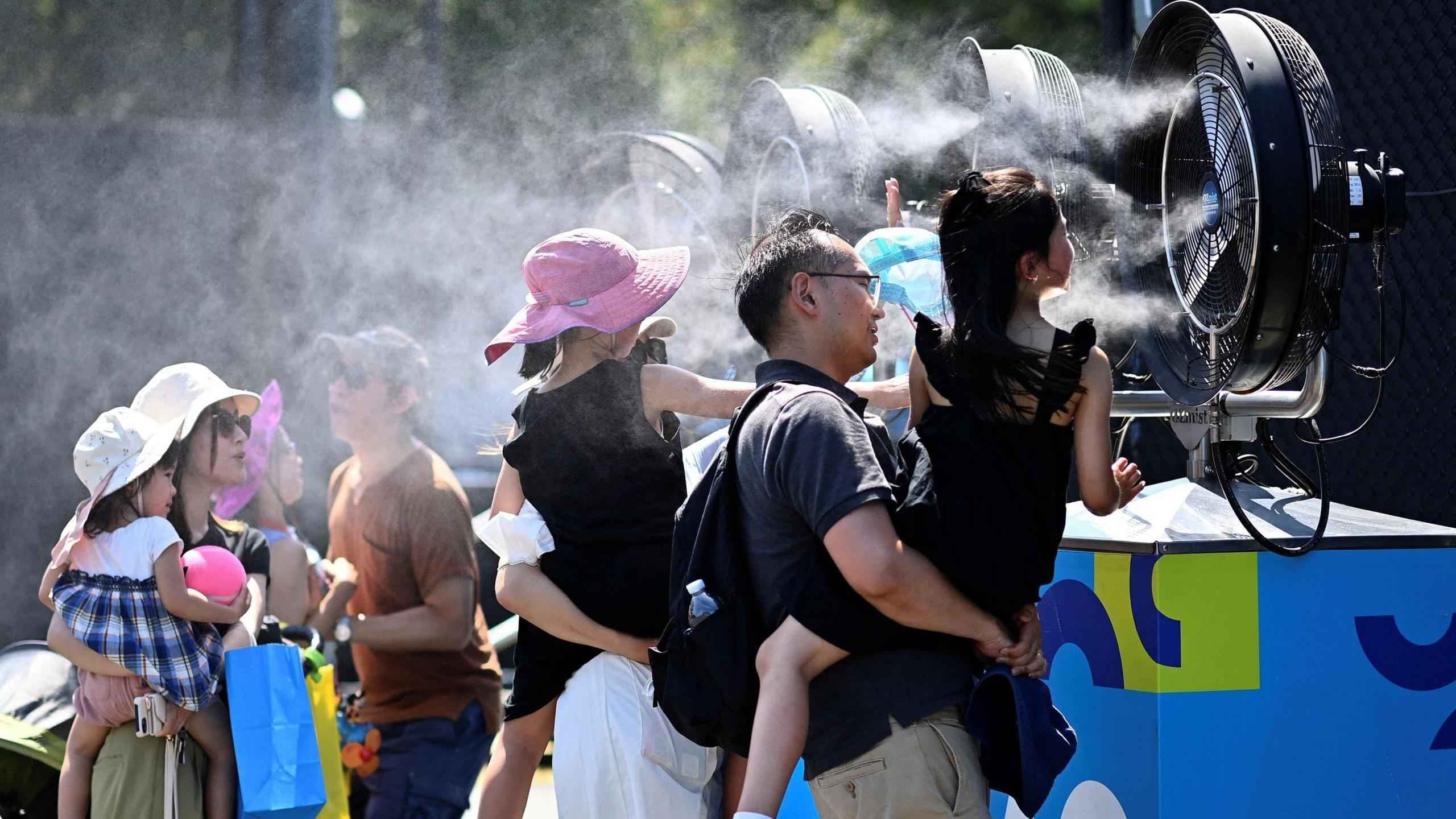 حرارة مرتفعة في ملبورن