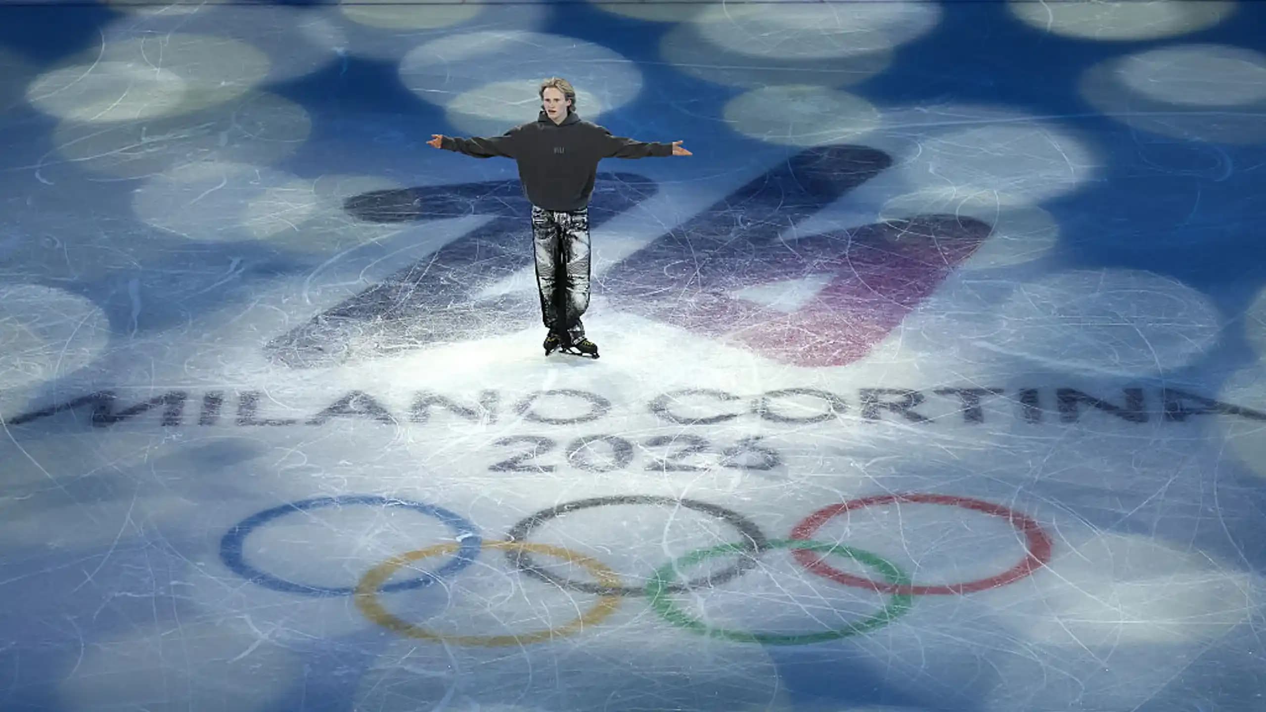 كلب في دورة الألعاب الأولمبية الشتوية