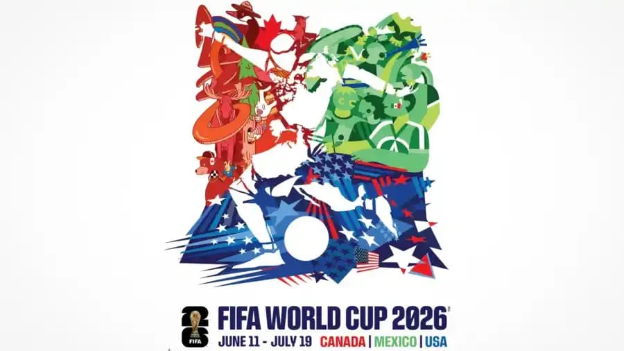 ملصق كأس العالم 2026.