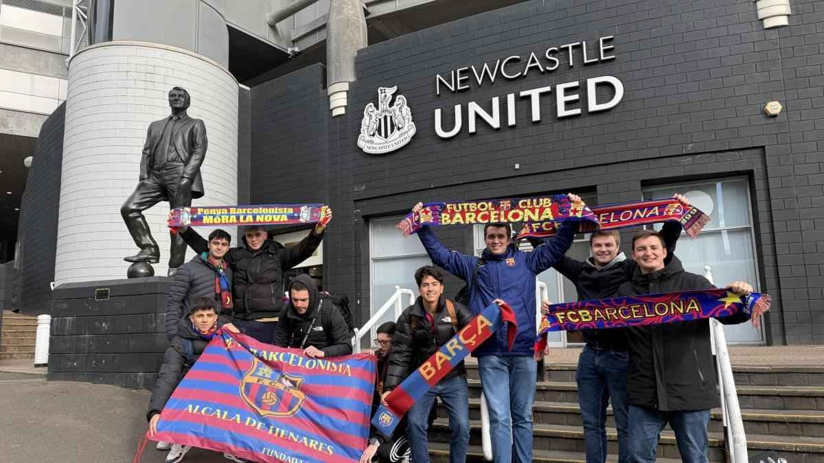 برشلونة نيو كاسل