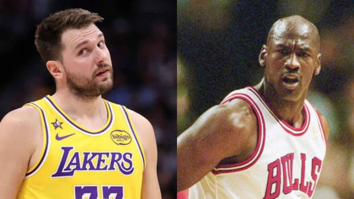 دونتشيتش و مايكل جوردان