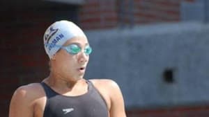 فريدة عثمان في نهائي 50 متر