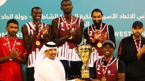 قطر ولبنان يتوجان بغرب آسيا