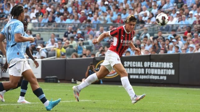 مانشستر سيتي ضد ميلان