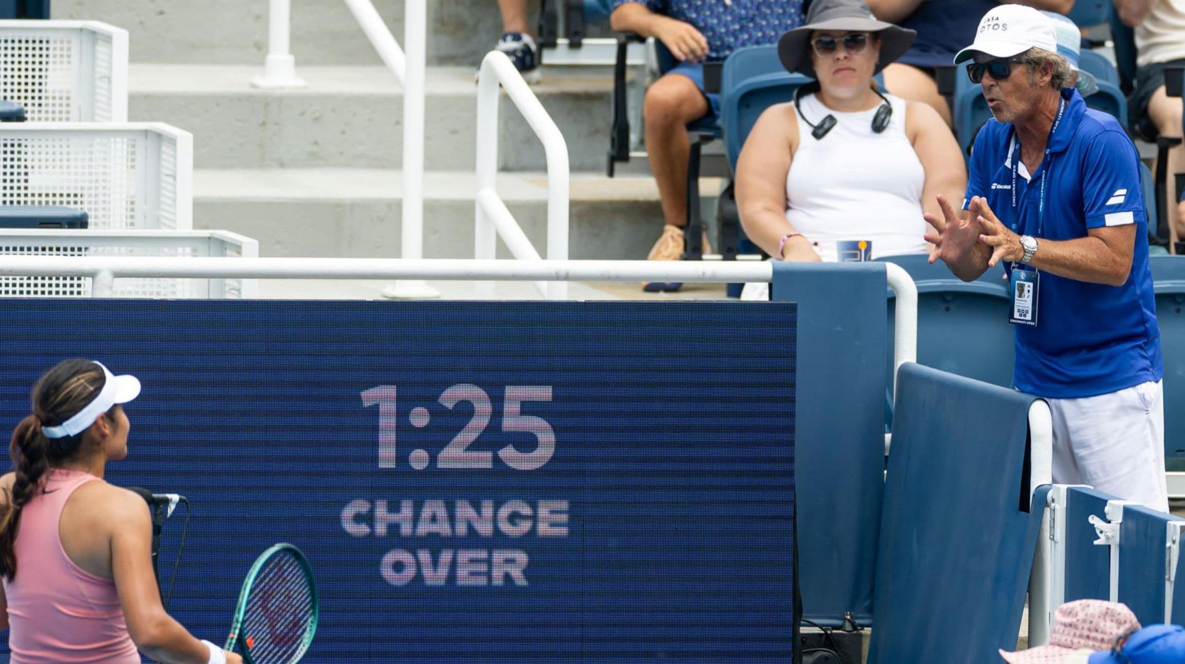 تم توجيه رادوكانو بواسطة رويج لأول مرة في بطولة سينسيناتي المفتوحة هذا الشهر