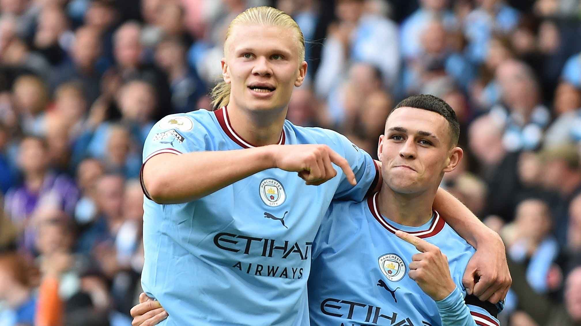 إيرلينغ هالاند، وفيل فودن